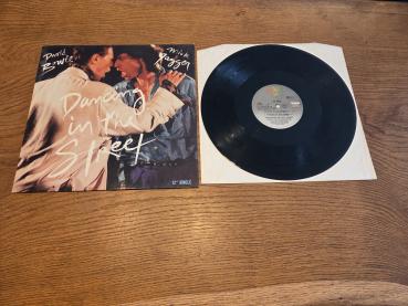 David Bowie& Mick Jagger Dancing in the Street 1985 EMI Maxi Single 1C K060 2007886 NM/VG+